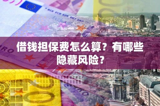 北京借钱担保费怎么算？有哪些隐藏风险？