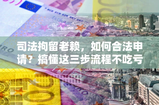 北京司法拘留老赖，如何合法申请？搞懂这三步流程不吃亏！