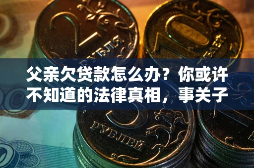 北京父亲欠贷款怎么办？你或许不知道的法律真相，事关子女未来