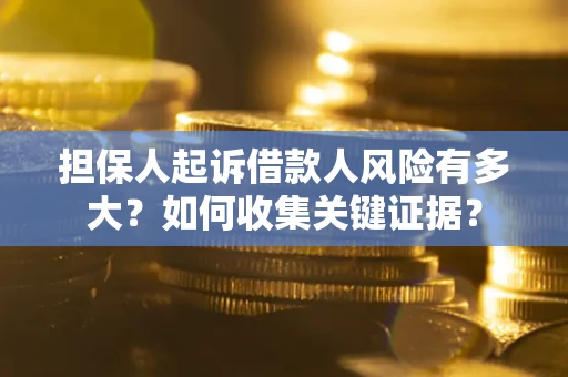 北京担保人起诉借款人风险有多大？如何收集关键证据？