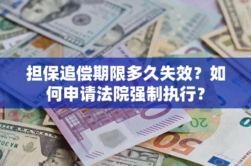 北京担保追偿期限多久失效？如何申请法院强制执行？