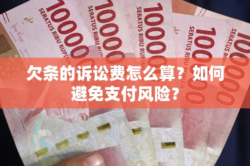 北京欠条的诉讼费怎么算？如何避免支付风险？